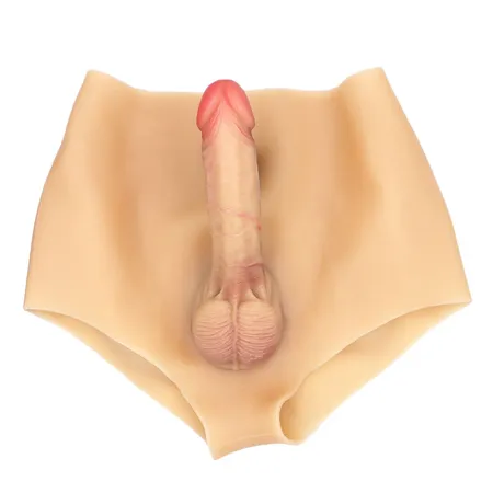 Telesni gaćice sa falloimitatorom pomoćnik 15,5 sm.