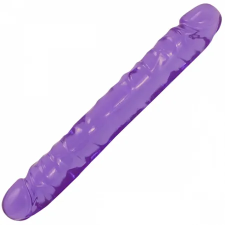 Ljubičasti dvostrani Dildo-30,5 cm.