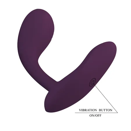 Vibrator za tačku G Pretti Love Purple HP-