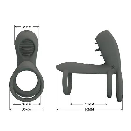 Prsten za erekciju klitorisa Pretti Love bi-040135-1