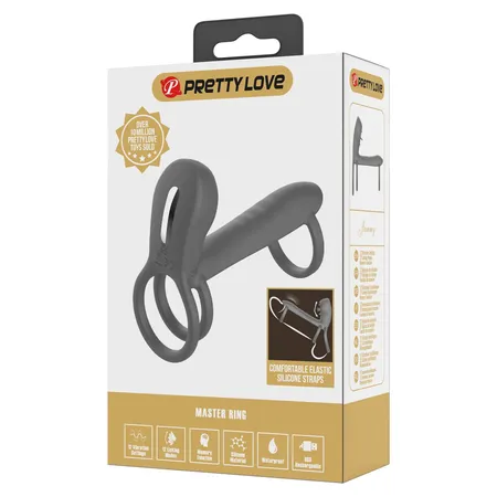 Prsten za erekciju klitorisa Pretti Love bi-040135-1