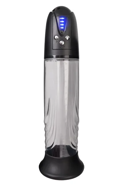 Sekus Men Ekpert Thorin automatska pumpa za penis za masturbaciju, ABS plastika, Crna, 32 cm
