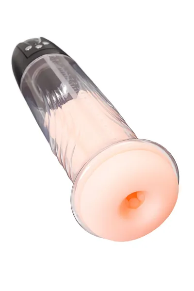 Sekus Men Ekpert Thorin automatska pumpa za penis za masturbaciju, ABS plastika, Crna, 32 cm