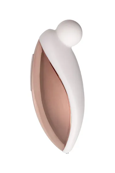Oscilator klitorisa Satisfier Spot On 2, beli, 9 cm