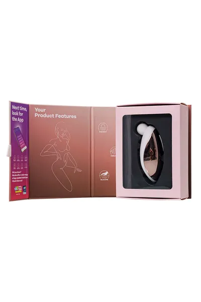 Oscilator klitorisa Satisfier Spot On 2, beli, 9 cm