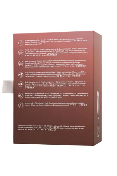 Oscilator klitorisa Satisfier Spot On 2, beli, 9 cm