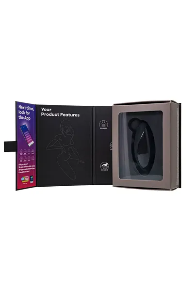 Satisfier Spot On 2 vibracioni stimulator klitorisa, crni, 9 cm