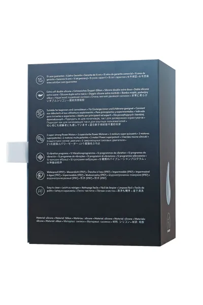 Vibracioni masažer Satisfyer Dew Drop, silikon, svetlo plava, 8,1 cm