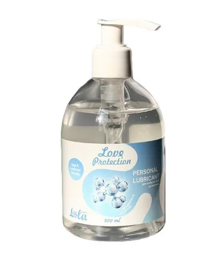 Увлажняющий лубрикант на водной основе love protection .