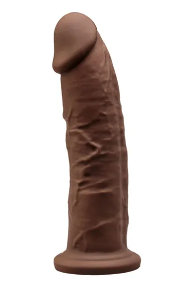 Smeđu Dildo SILEXD Model 2 19 cm.