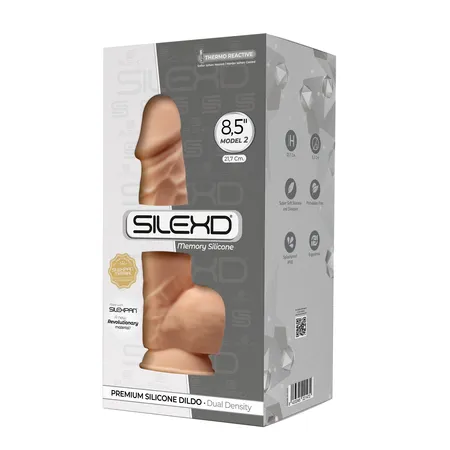 Dildo SILEKD model 2, telesni, 8,5