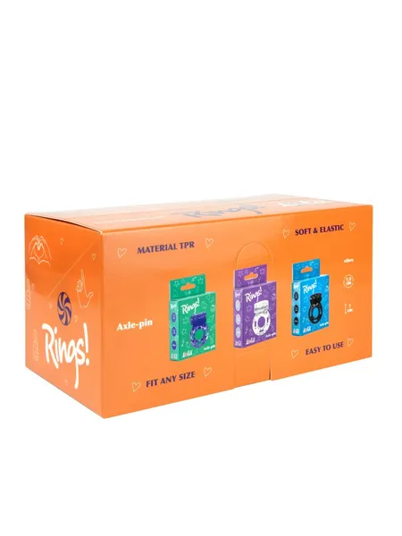 Shavbok prsten za erekciju Rings Akle-PIN 12 kom 0122-00lola