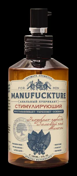 Manufuckture 150ml stimulativni Analni intimni gel sa naizmeničnim i zelenim čajem