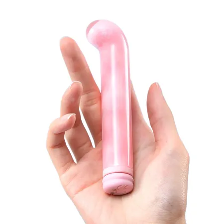 Beiourlover Magic Cane kompaktni vibrator od stakla, roze