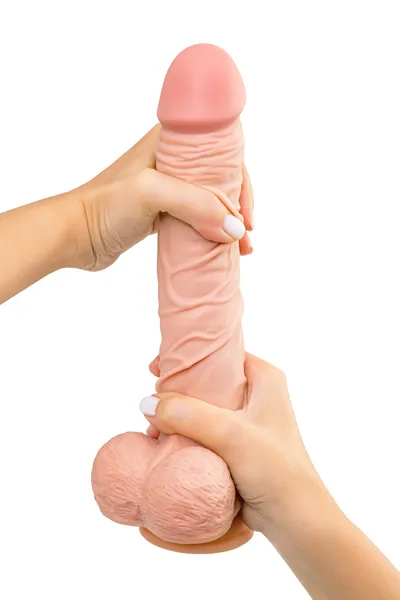 Realistični Dildo My Babe my Idol, TPE, telesni, 28,5 cm