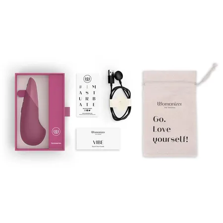 Vibrator klitorisa Vomanizer Vibe tamno roze