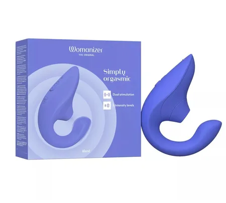 Beskontaktni stimulator klitorisa Vomanizer Blend, svetlo plava