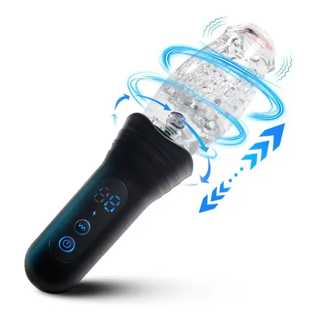 Automatski masturbator sa funkcijama rotacije, vibracija i trenja SV21001