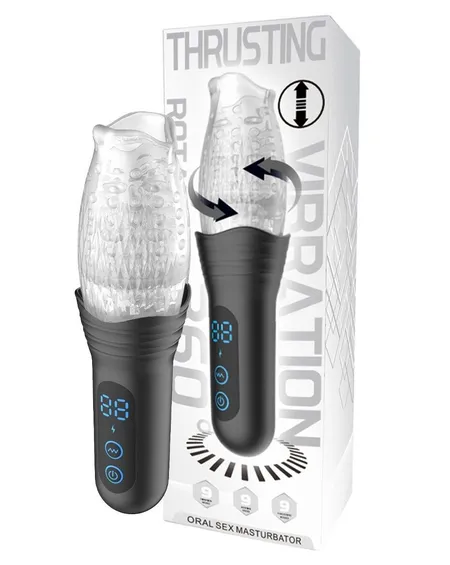 Automatski masturbator sa funkcijama rotacije, vibracija i trenja SV21001