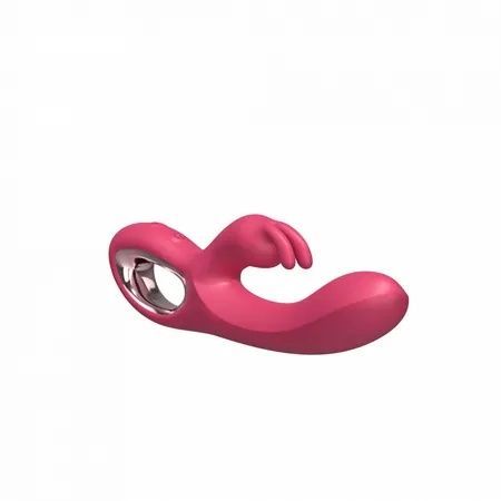 Silikonski vibrator-zec crveni sv r