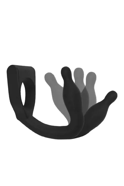 Šuplji strapon u boji mesa sa ugrađenim vibratorom-20 cm.