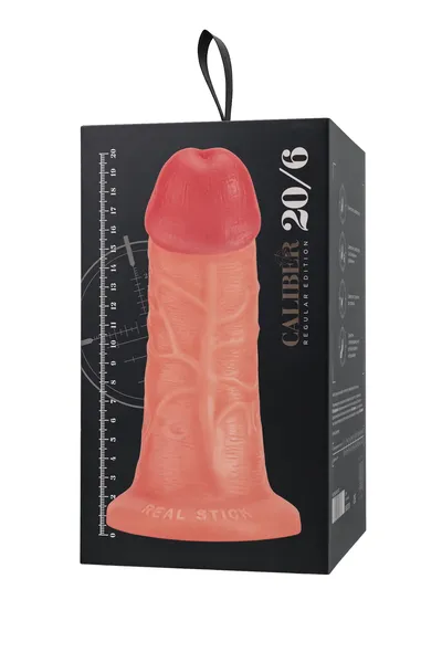 Dildo realan, Realstick Caliber, 20 cm, 6