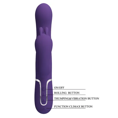 Vibrator zec sa analnom stimulacijom Pretti Love -