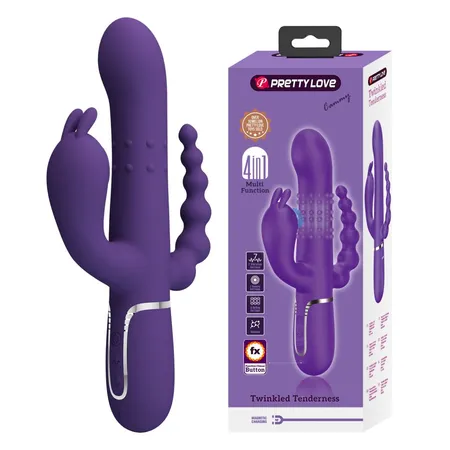 Vibrator zec sa analnom stimulacijom Pretti Love -