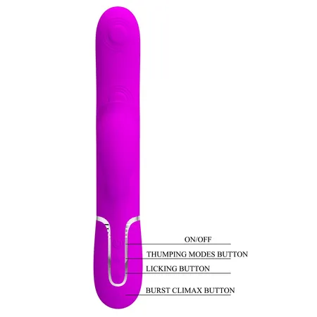 Vibrator zec sa pulsiranjem Pretti Love