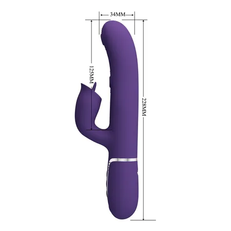 Vibrator zec sa pulsiranjem Pretti Love -