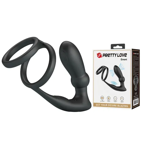 Analni stimulator sa pulsiranjem i vibracijama Pretti Love bi-210341