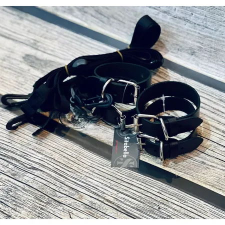 Komplet za istezanje crnog kreveta za početnike