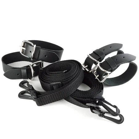 Komplet za istezanje crnog kreveta za početnike