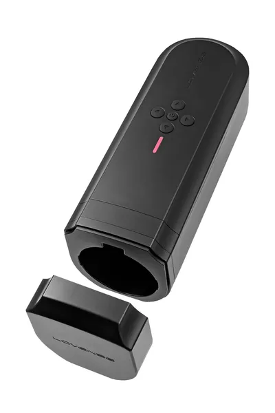 Masturbator nerealno lovense Solace, TPE, Crna, 29,4 cm