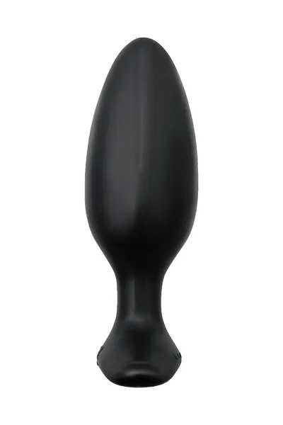 Analna čaura lovense Hush 2 (m), silikon, Crna, 13,5 cm