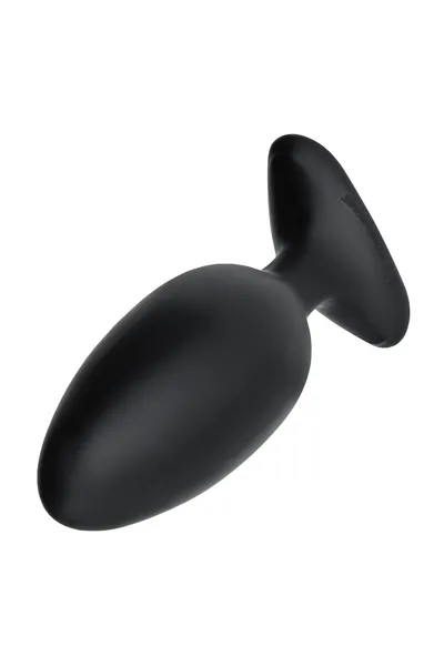 Analna čaura lovense Hush 2 (m), silikon, Crna, 13,5 cm