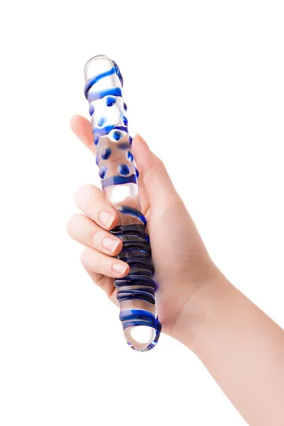 Sekus Glass dvostrani Dildo, staklo, prozirno, 22 cm (912087)