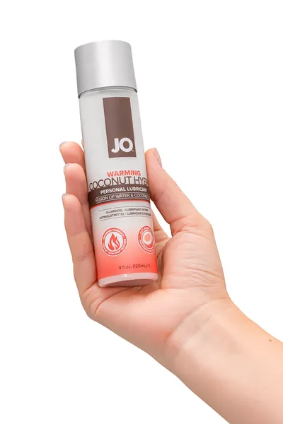 Lubrikant za vodu i kokos sa efektom zagrevanja / jo Coco-Hibrid Varming 4 oz-120 ml.