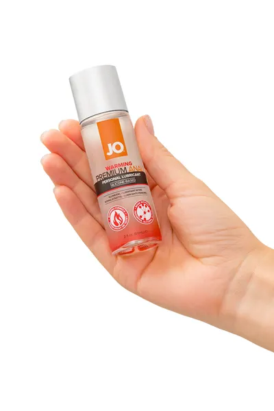 Analno grejno mazivo na bazi silikona / jo Anal Premium Varming 2oz-60 ml.