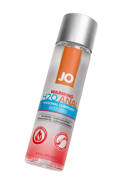 Analno zagrevanje maziva na bazi vode / jo Anal H2O Varming, 4 oz-120 ml.