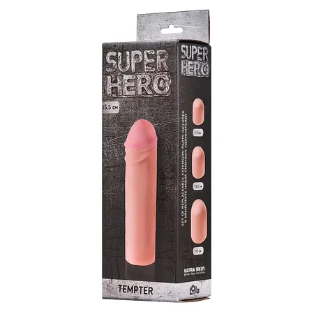 Dildo Super Hero Tempter - 16 cm.