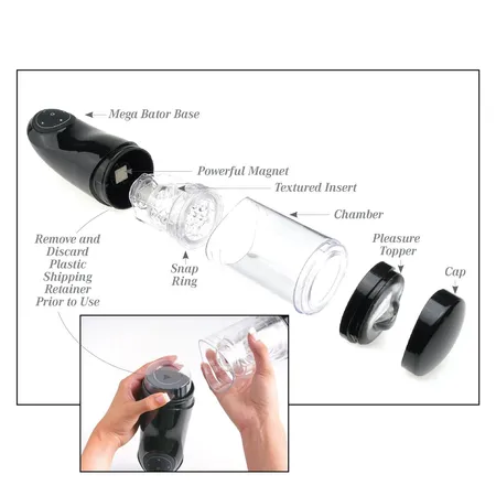 Automatski Mega Masturbator-osvetljena vagina Pipedream Ektreme Toiz Mega-Bator Pussi