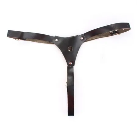 Crne kožne gaćice sa PIN-om