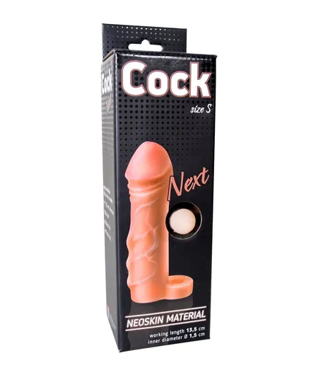 Dildo sa prstenom COCK size S-13,5 cm.