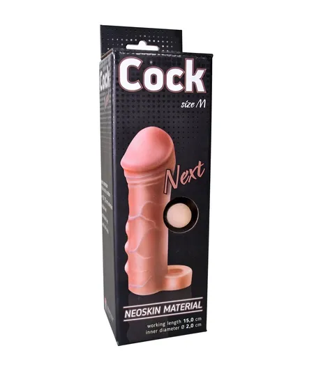 Dildo sa prstenom Cock size M-15 cm.