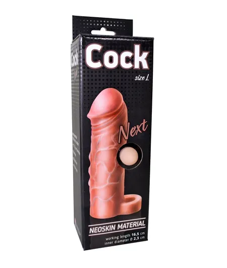 Dildo sa prstenom COCK size L-16,5 cm.