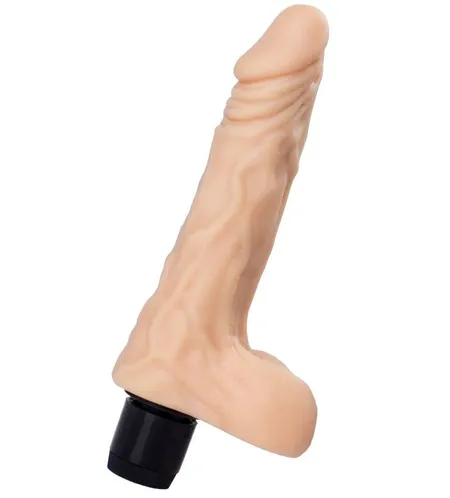 Realistični vibrator a-Tois bi TOIFA multi-speed, TPE, telesni, 20 cm