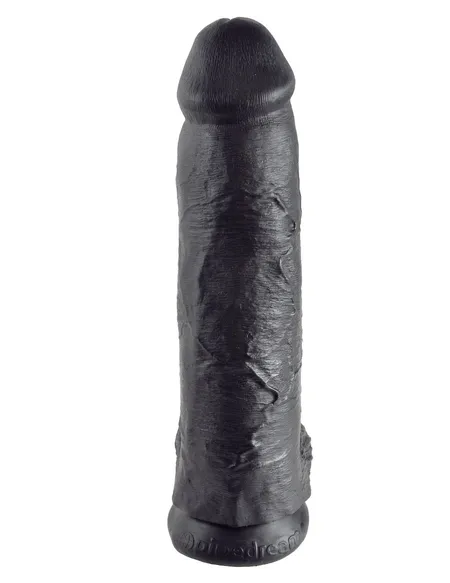 Crni dildo-gigant 12 Cock with Balls-30,5 cm.