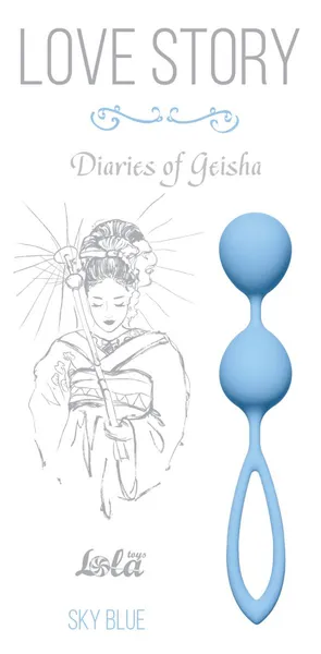 Vaginalne kuglice Love Story Diaries of a Geisha Sky Blue 3005-04Lola