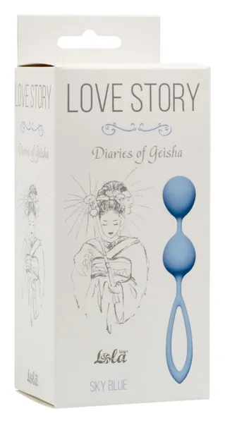 Vaginalne kuglice Love Story Diaries of a Geisha Sky Blue 3005-04Lola